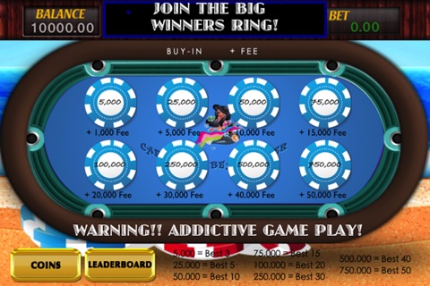 Caribbean Beach Video Poker- Mandalay Bay Vegas Style Online Casino screenshot 2