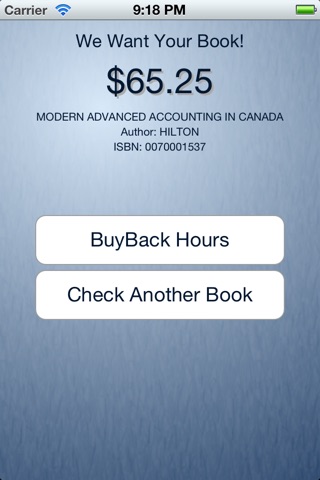 Sell Books University of Toronto screenshot 2