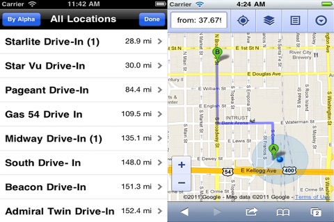 Find Nearest Drive-In Movie Theatre screenshot 2