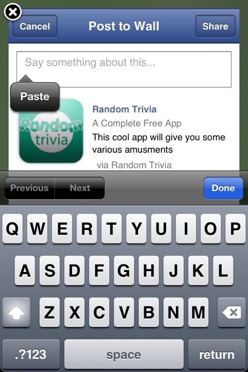 Random Trivia