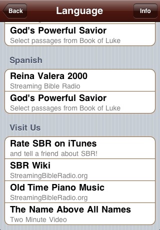 Streaming Bible Radio screenshot 3