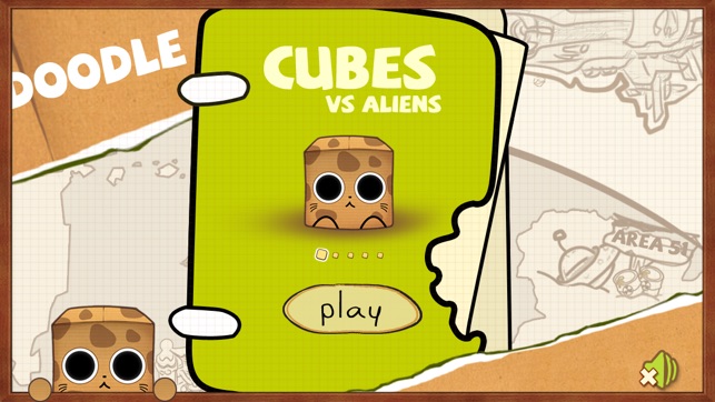 Doodle Cubes vs Aliens Free(圖4)-速報App