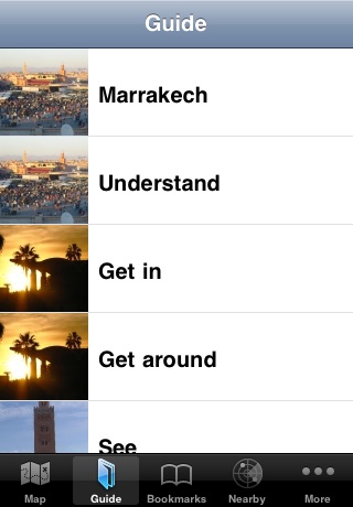 Marrakesh Offline Map & Guide screenshot 2