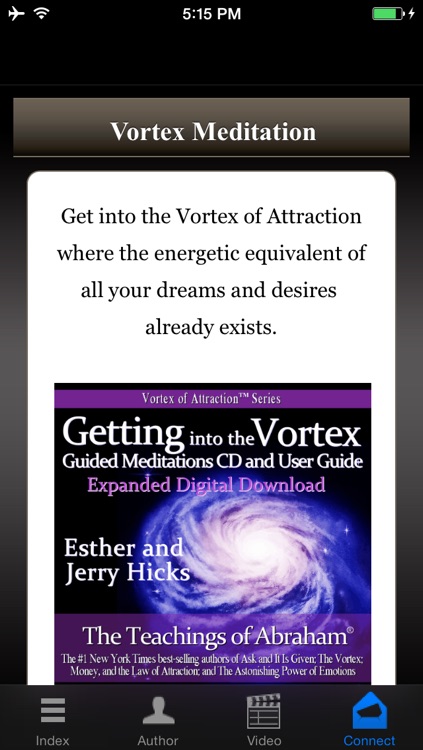Abraham Hicks Vortex Attraction Guided Meditations screenshot-3