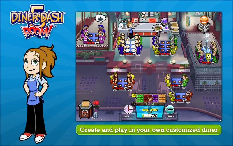 Download Diner Dash 5: BOOM! (Windows) - My Abandonware