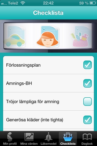 GravidAppen screenshot 3