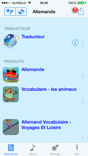 Allemand - Talking French to German Phrasebook + Translator(圖5)-速報App