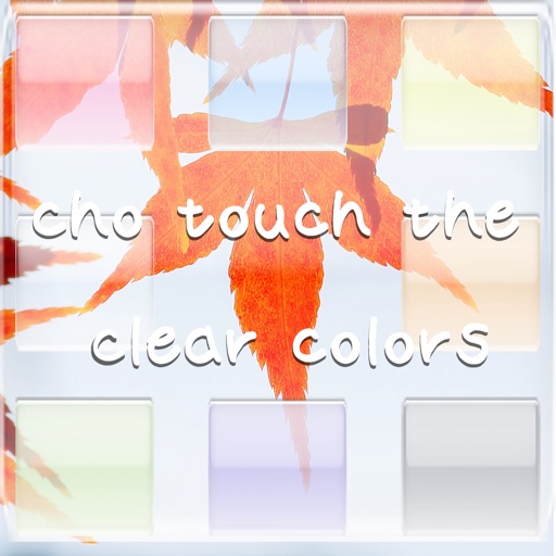 touch the clear colors ~Soothing App with a transparent feeling~ Icon