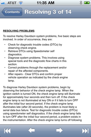 Harley DTC screenshot 4