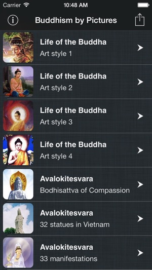 Buddhism by Pictures - Life of the Buddha & Bodhisattva Refe(圖5)-速報App