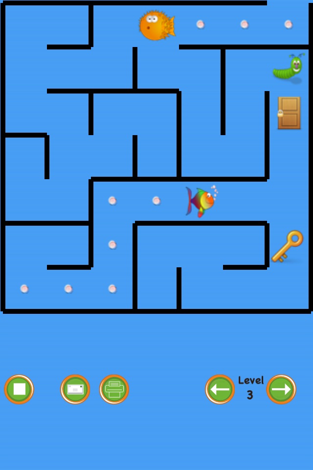 Tropical Fish Maze screenshot 2