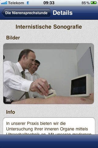 Nierenzentrum MUC screenshot 3