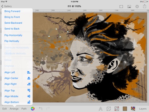 Inkbot - Inspiring Vector Graphics Editor screenshot 2
