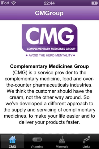 Complementary Medicines Group screenshot 2