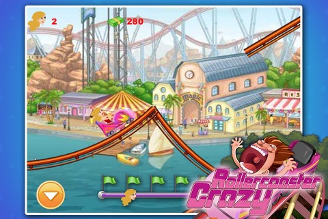 Rollercoaster Crazy ^-^ screenshot 3