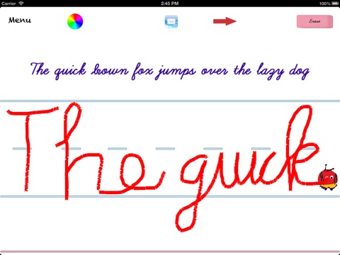 Smarty Cursive screenshot 2