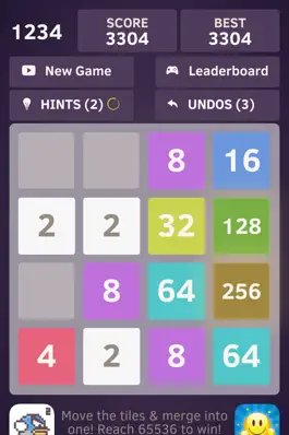 Game screenshot 1234 - Number tiles merge puzzle game free apk