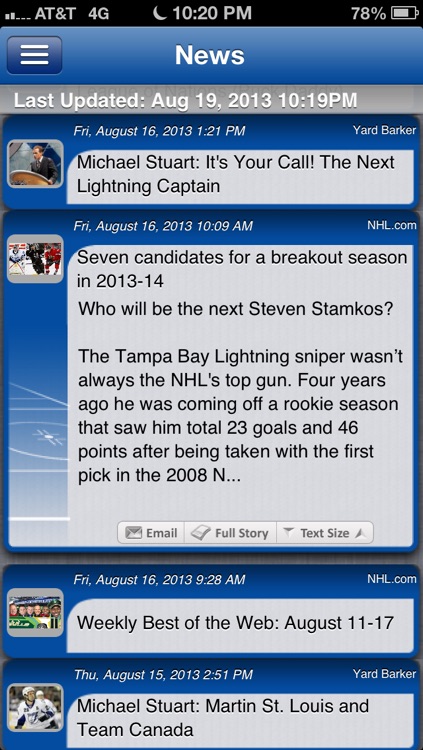 Tampa Bay Hockey Live screenshot-3
