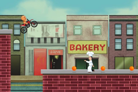 A Gingerbread Dirt Bike Run - Free HD Racing Game screenshot 2