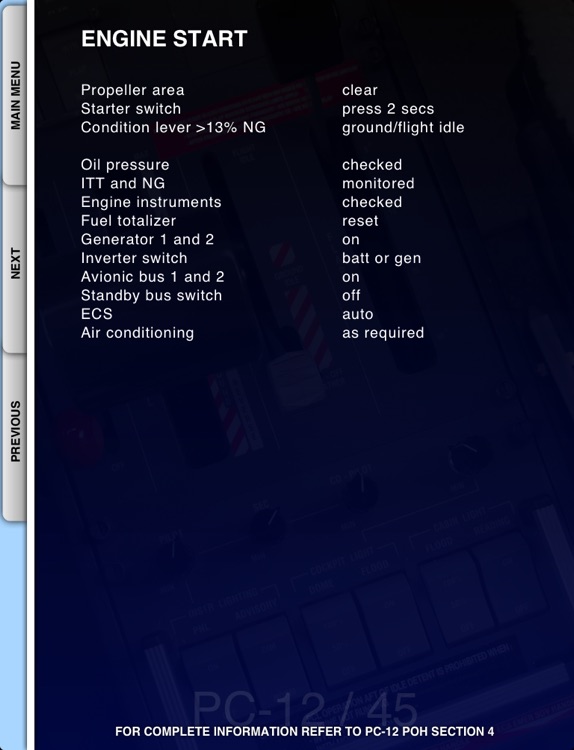 Checklist PC-12 screenshot-3