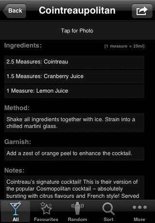 inthespirit easy cocktails screenshot 4