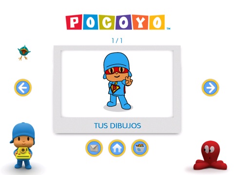 Coloring with Pocoyo and Friends screenshot 4