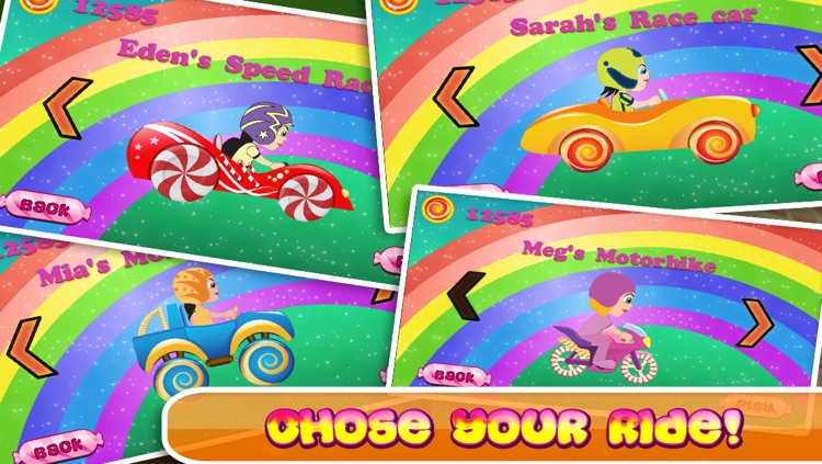 Candy Race Mania FREE - A Sweet Magical Adventure for all Boys and Girls screenshot-4