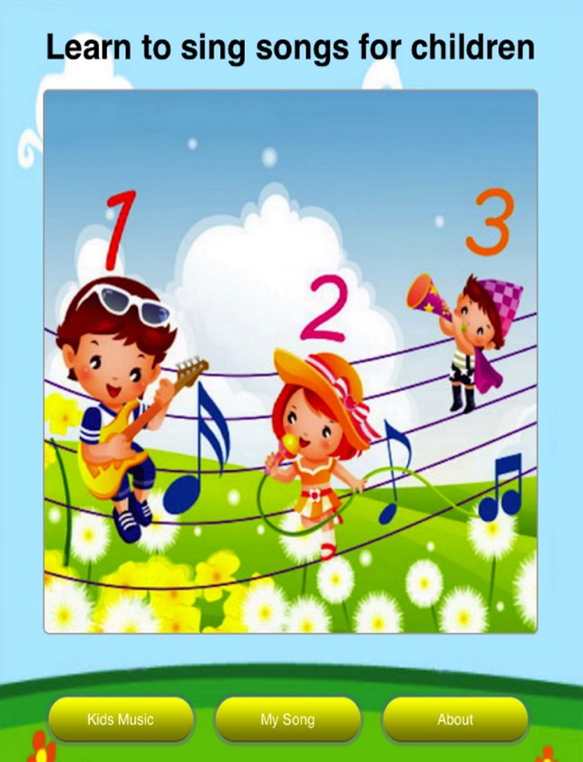 Learn to sing songs for children HD(圖1)-速報App