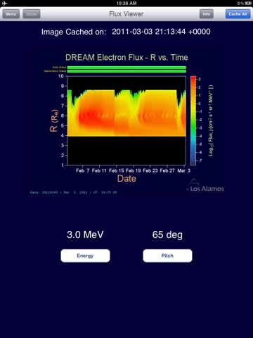 iDREAM Space Weather App iPad screenshot 2