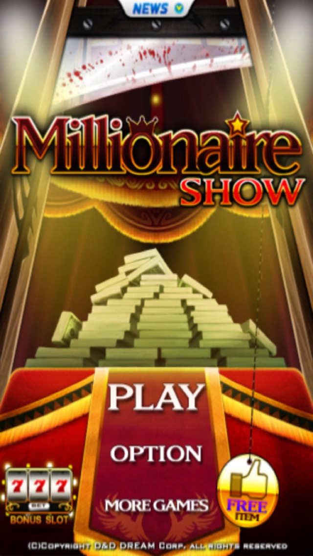 Millionaire Show Free Cheat Codes