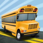 A Crazy School Bus Driver High Speed Race Track Game Free