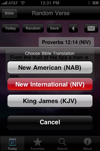 My Daily Bread (Bible Verse: NAB, KJV, NIV, Christian)