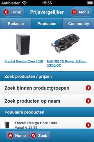 Hardware.Info Web App screenshot 2