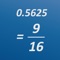 Allows you to convert a decimal number to its equivalent fraction