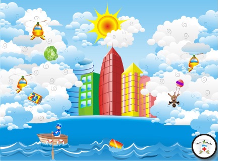 Lonesome Sailor - Help the marine catch all the food thrown off planes screenshot 3