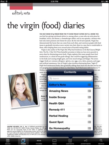 Amazing Wellness Magazine screenshot 3