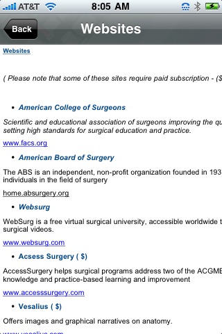 Surgery Resident Aid screenshot-3