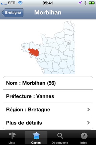 Départements et Régions de France screenshot 4