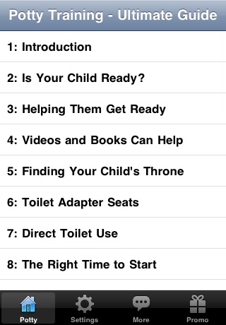 Potty Training - Ultimate Guide screenshot 2