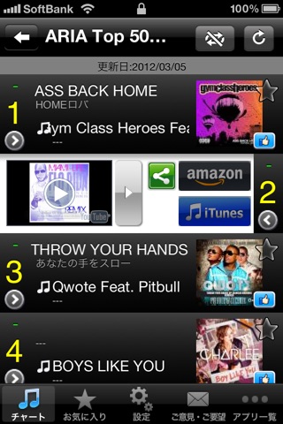 Aussie Hits! (Free) - Get The Newest Australian music charts! screenshot 2