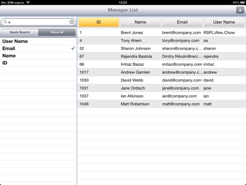 TRIS for iPad screenshot 2