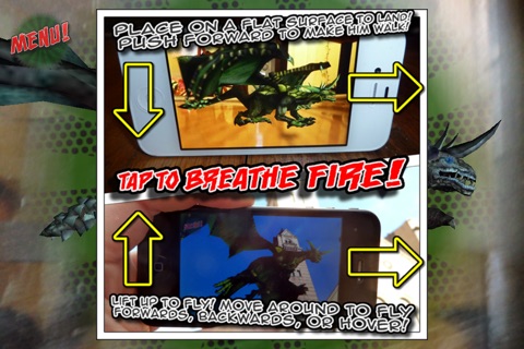 My Dragons! 3D Dragon Detector + Virtual Toy Dragon screenshot 4