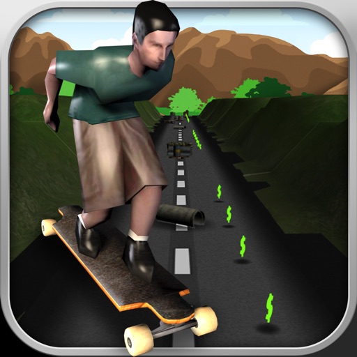 Longboard Crazy Racer Free iOS App