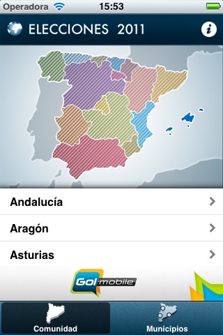 Elecciones España screenshot 2