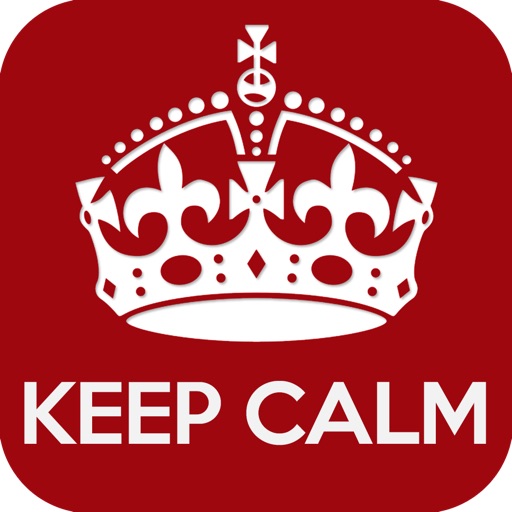 Calm It! + Keep Calm Pro - Make your Own Posters and Share iOS App