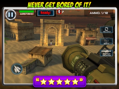 Helicopter Zombie Hunt- Fun 3D Army Defense Game Games