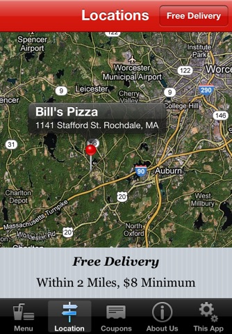 Bill's Pizza: Menu & Ordering screenshot 3