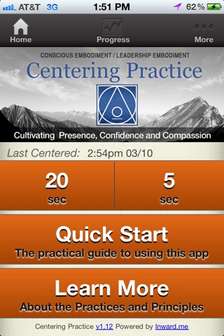 Centering Practice - Leadership Embodiment screenshot 2