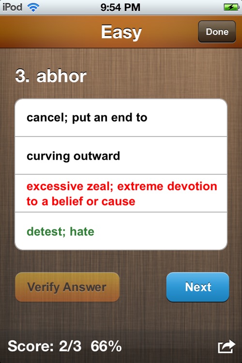 WordFlash - Vocabulary Test screenshot-4