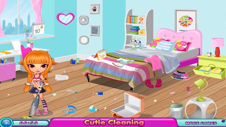 Cutie House Cleaning : After a Crazy Party